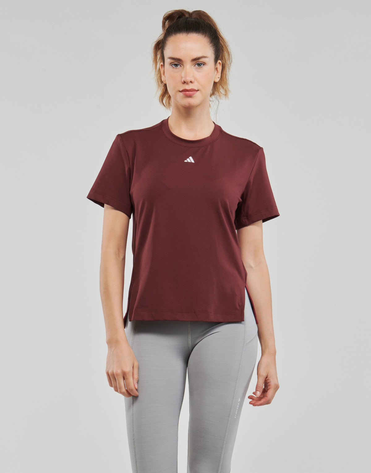 T-shirt Donna adidas  D2T TEE  Marrone