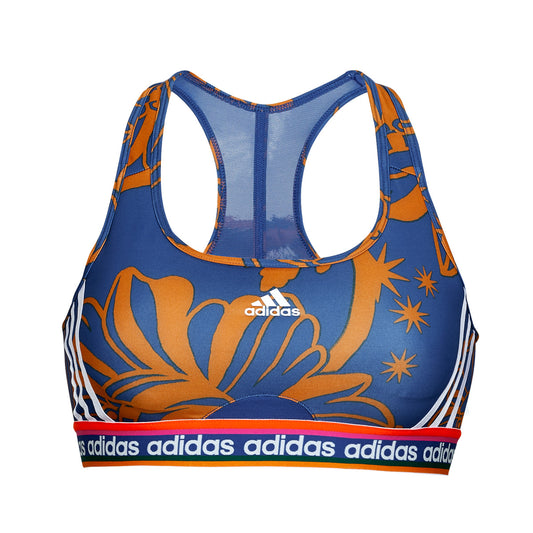 Reggiseno sportivo Donna adidas  FARM BRA  Blu