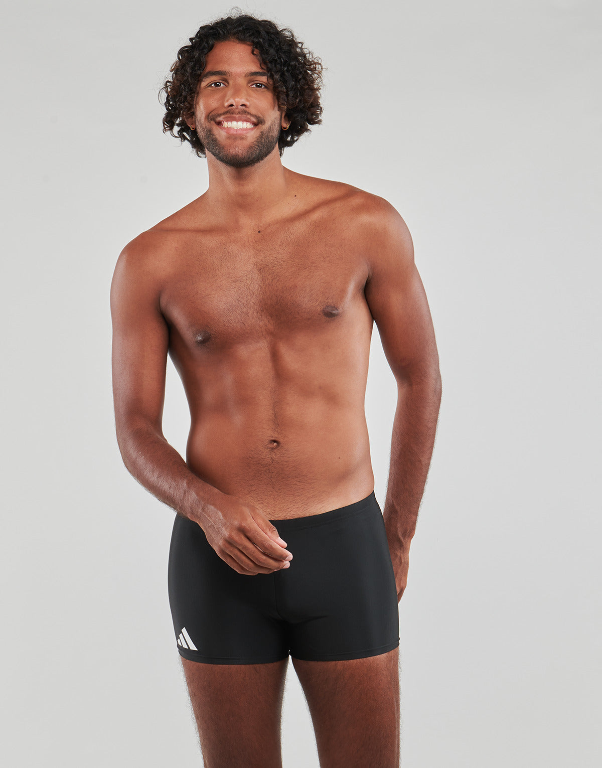 Costume / Bermuda da spiaggia Uomo adidas  SOLID BOXER  Nero