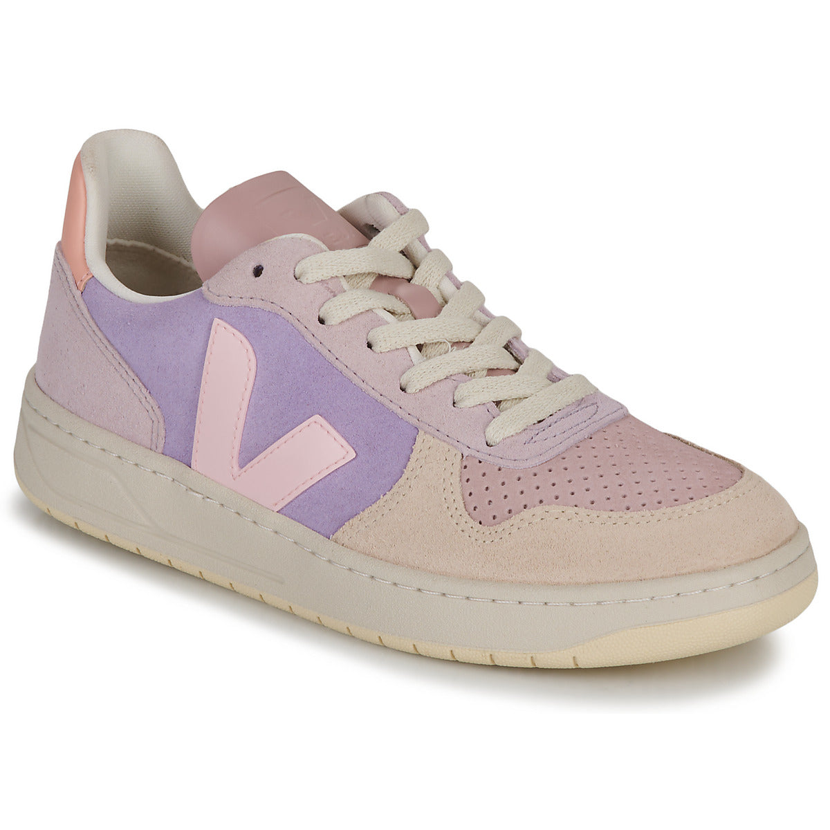 Sneakers basse Donna Veja  V-10  Multicolore