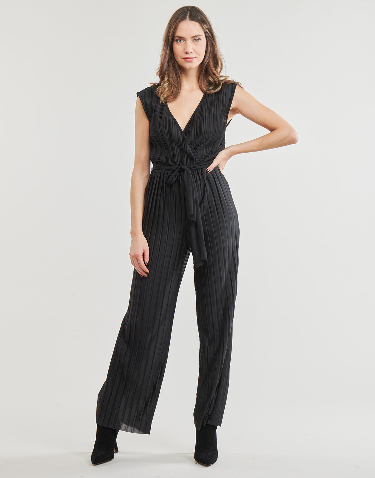 Tute / Jumpsuit Donna Only  ONLELEMA S/L JUMPSUIT JRS  Nero