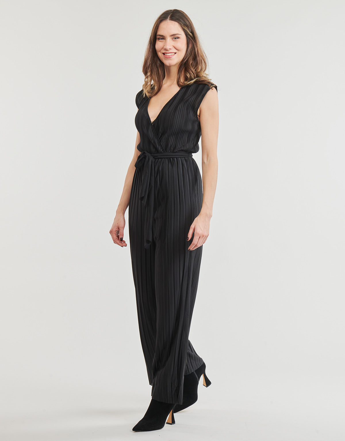 Tute / Jumpsuit Donna Only  ONLELEMA S/L JUMPSUIT JRS  Nero