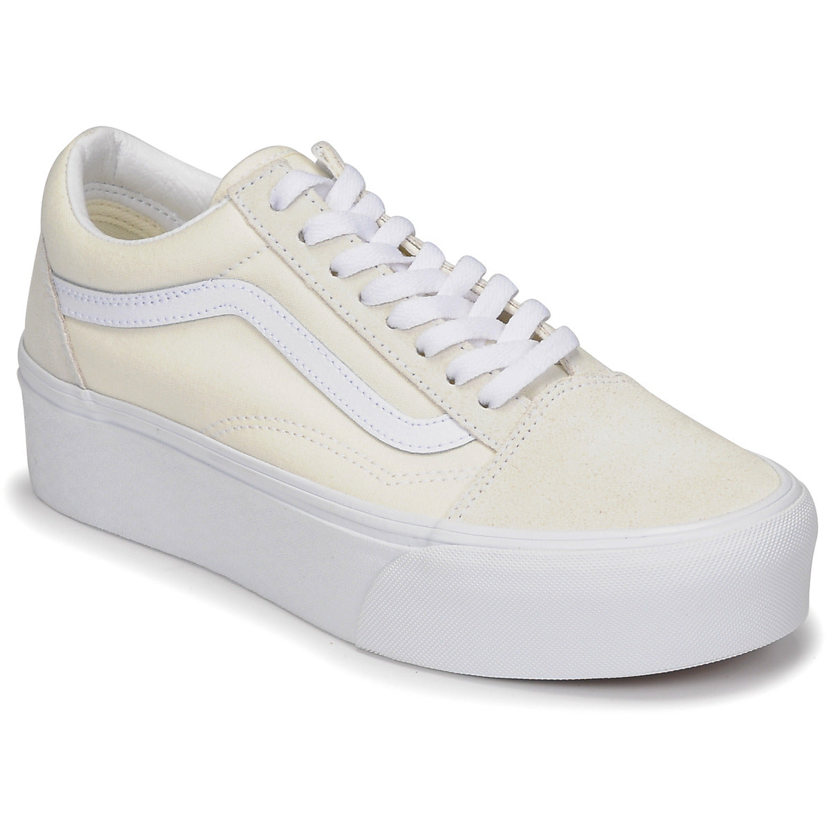 Sneakers basse Donna Vans  Old Skool Stackform  Beige