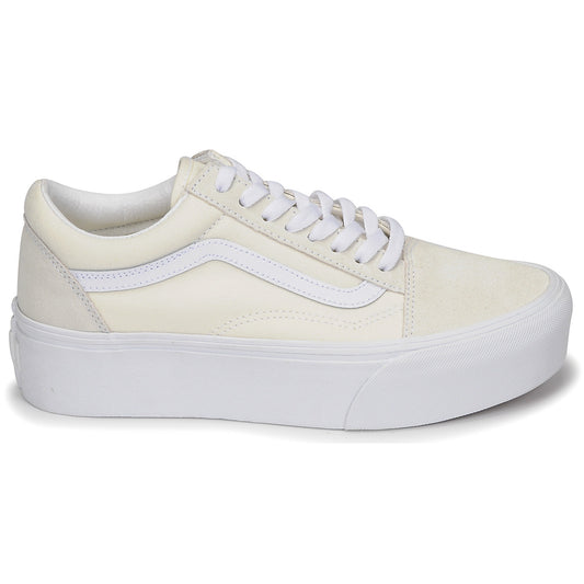 Sneakers basse Donna Vans  Old Skool Stackform  Beige