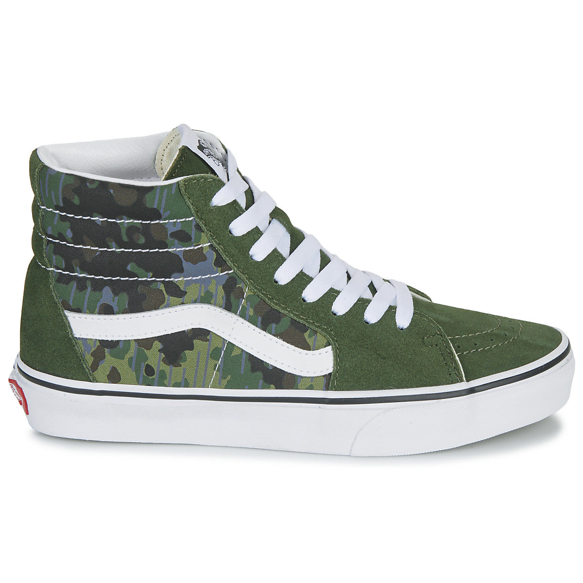 Sneakers alte Donna Vans  SK8-Hi  Verde