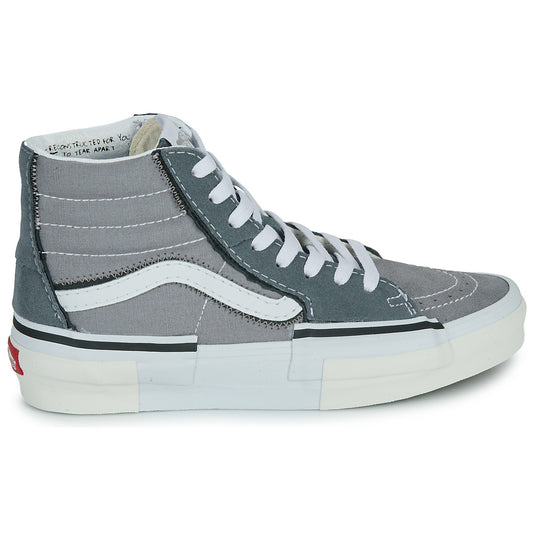 Sneakers alte Uomo Vans  SK8-Hi Reconstruct  Grigio