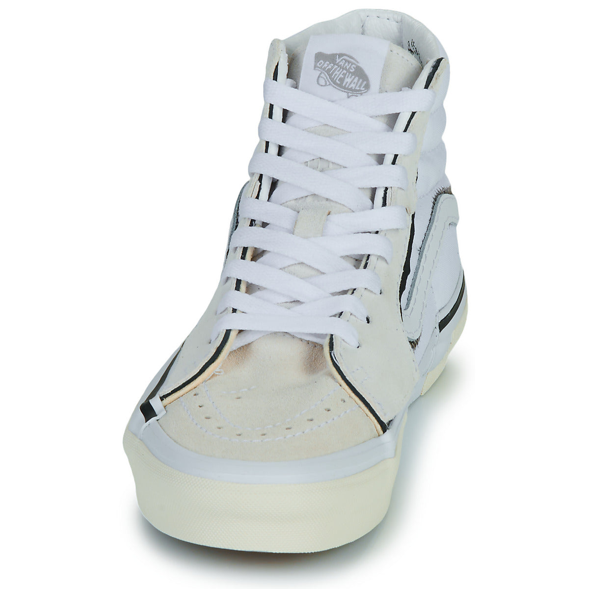 Sneakers alte Donna Vans  SK8-Hi Reconstruct  Bianco