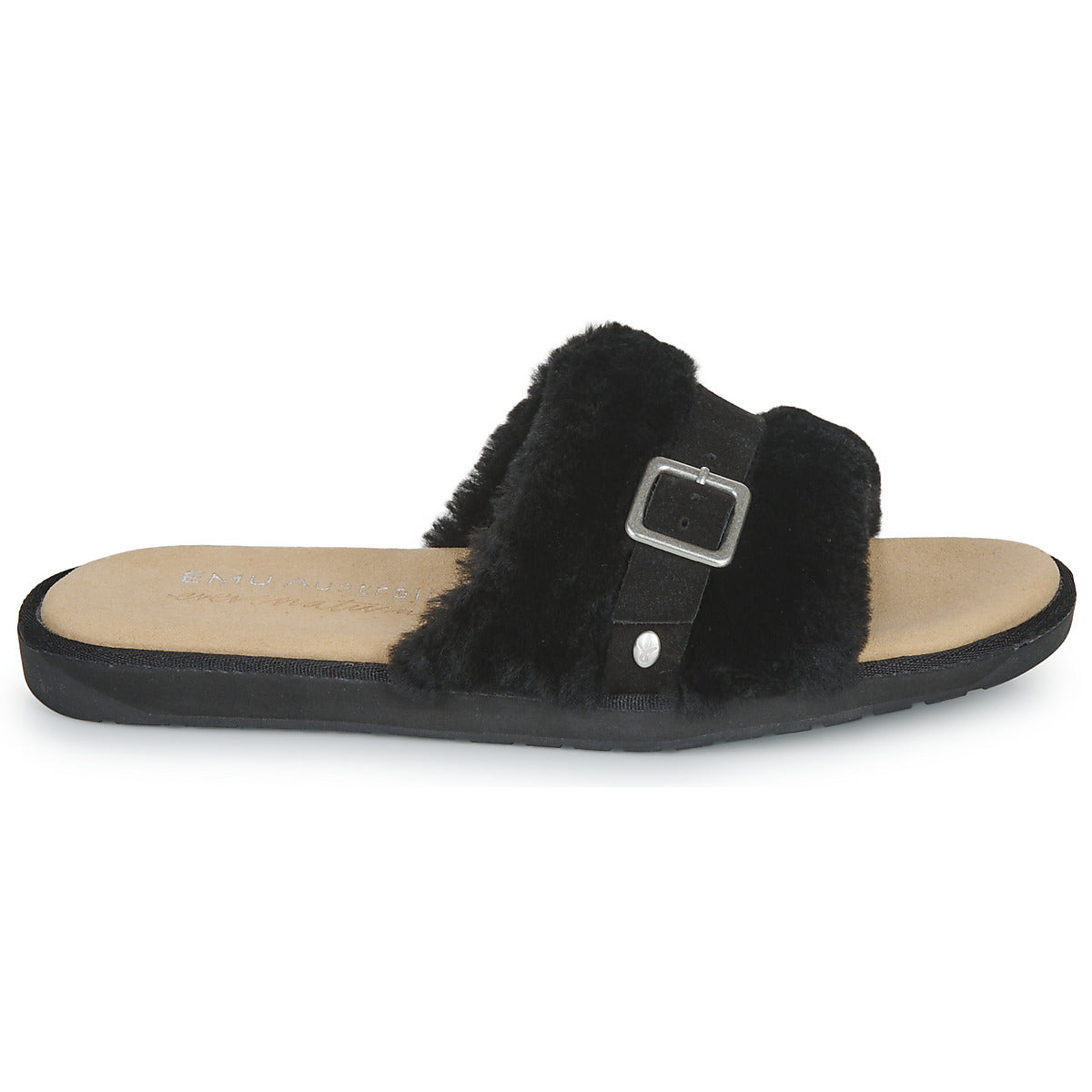 Pantofole Donna EMU  WARDEN STINGER BLACK  Nero