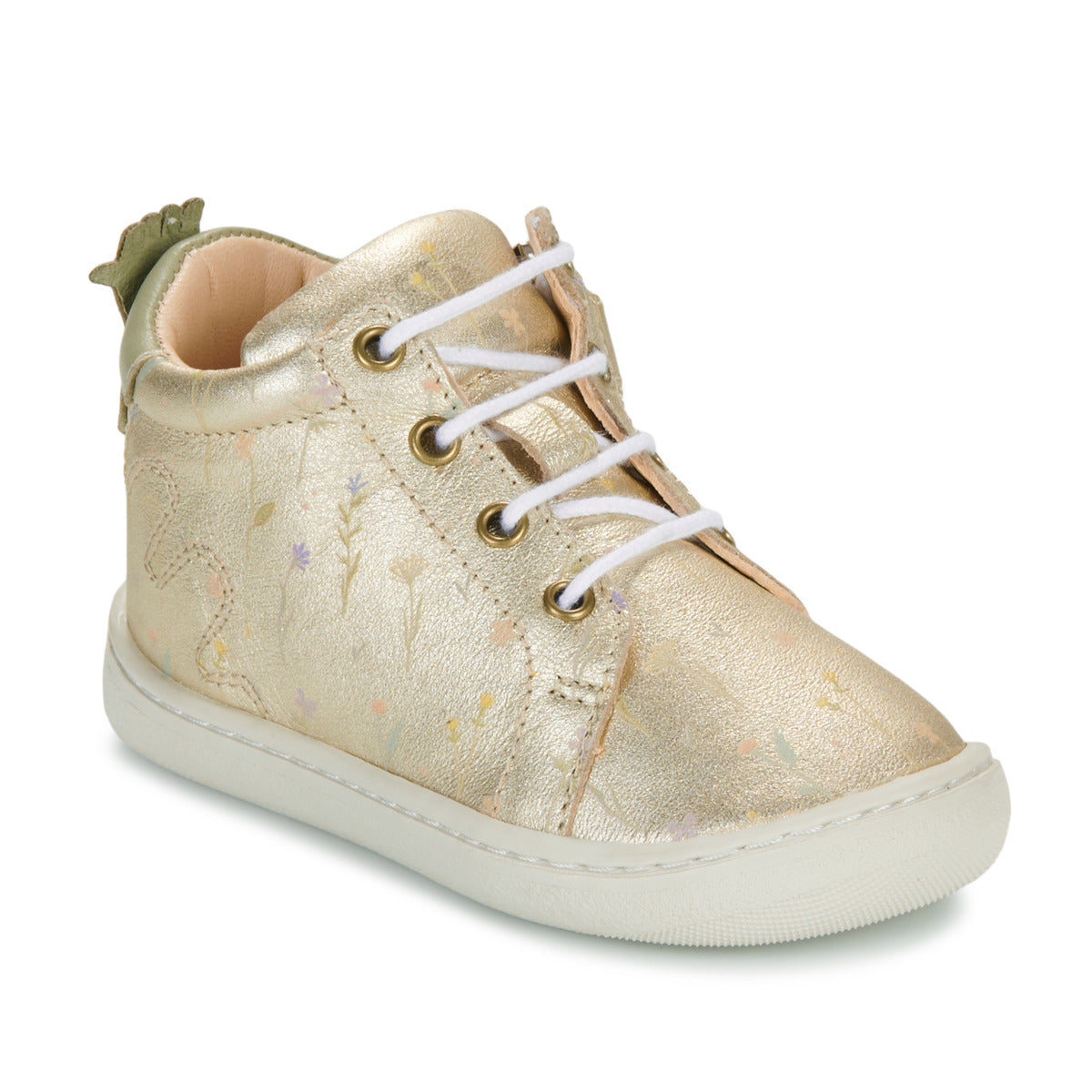 Scarpe bambini ragazza Easy Peasy  MY DEBOO LACET  Oro