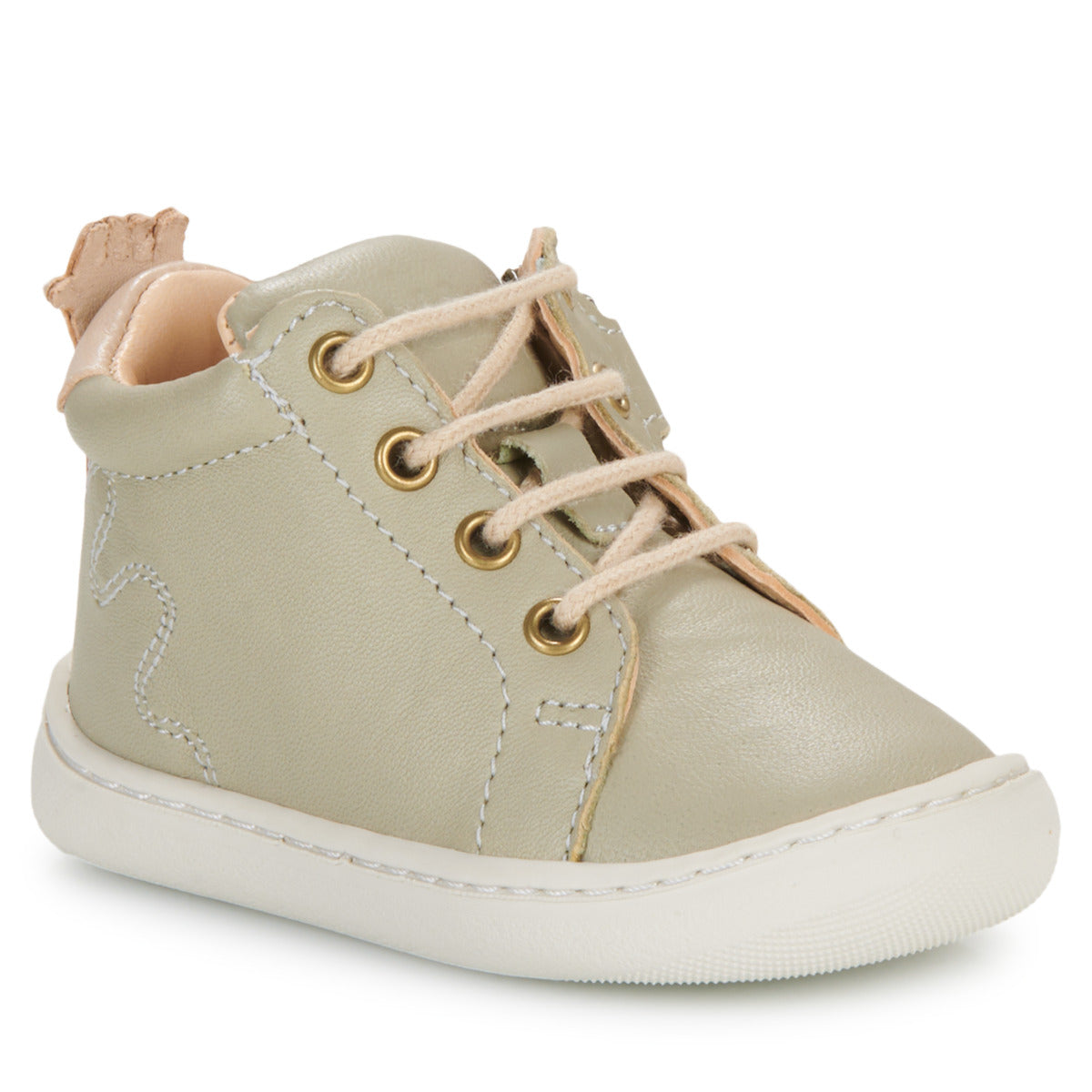 Scarpe bambini ragazzo Easy Peasy  MY DEBOO LACET  Verde