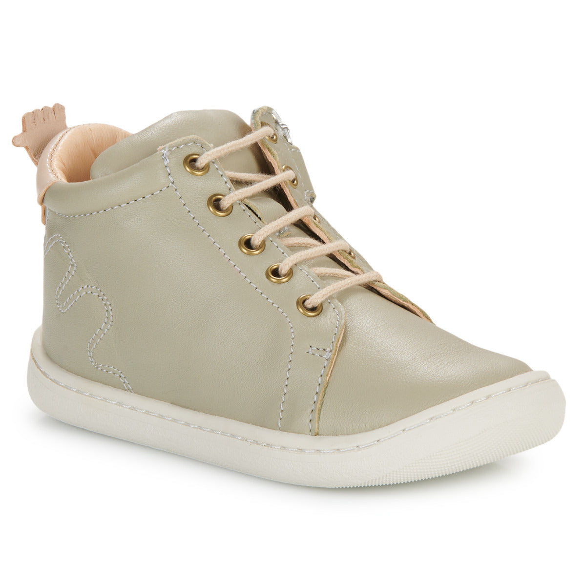 Scarpe bambini ragazzo Easy Peasy  MY DEBOO LACET  Verde