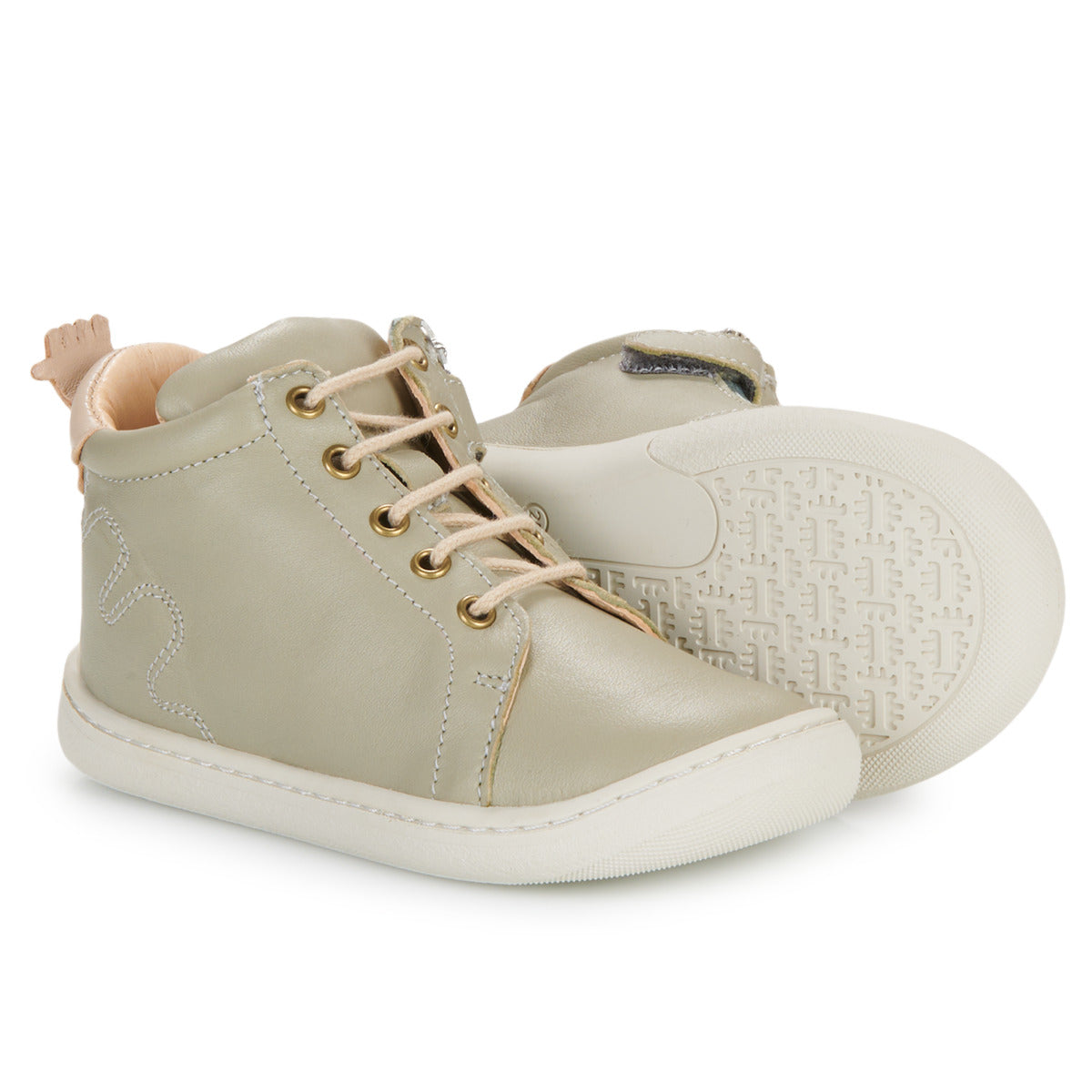 Scarpe bambini ragazzo Easy Peasy  MY DEBOO LACET  Verde