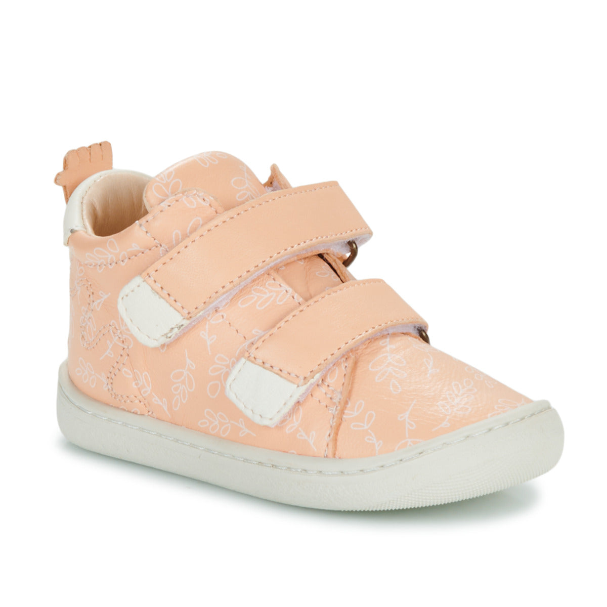 Scarpe bambini ragazza Easy Peasy  MY DEBOO VELCRO  Arancio