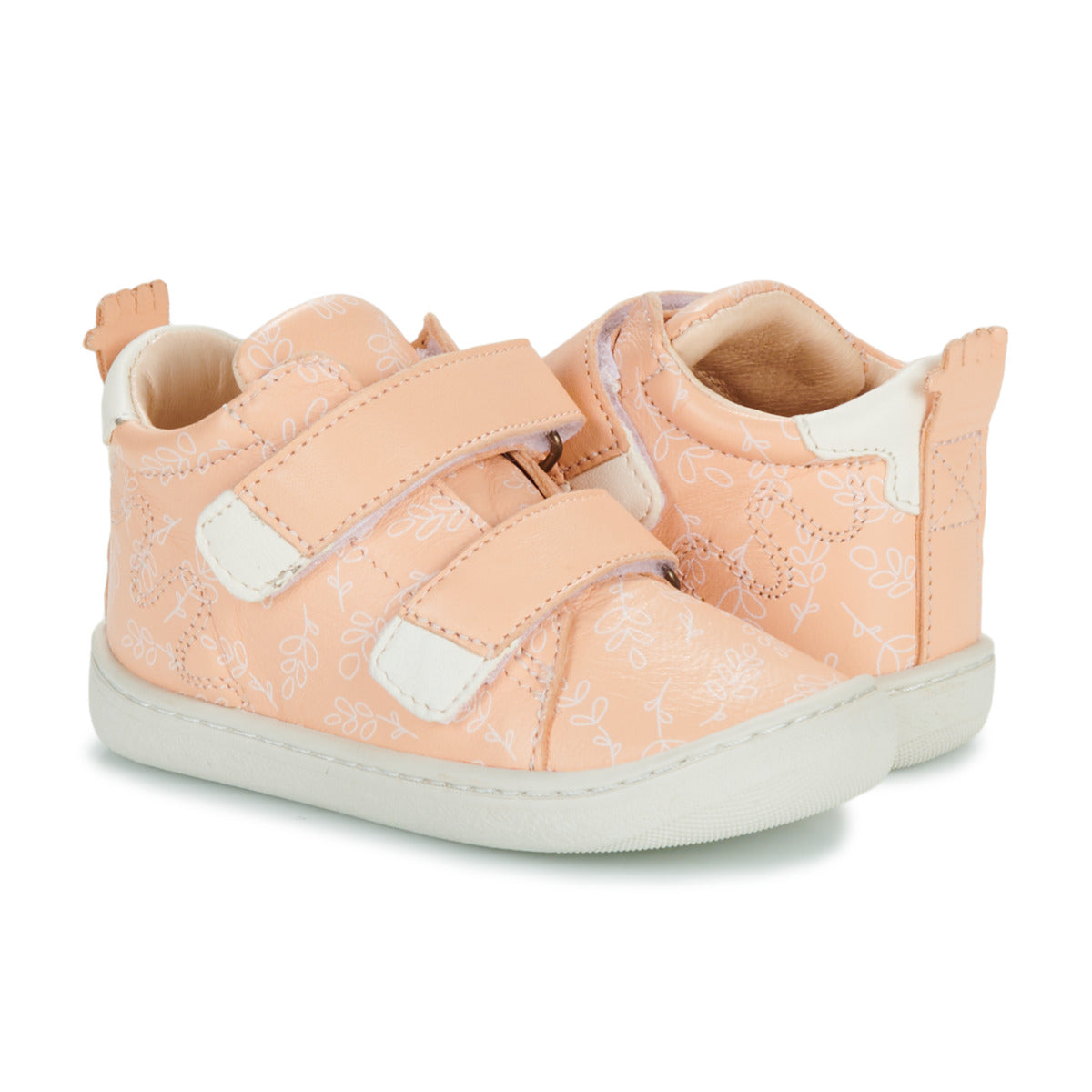 Scarpe bambini ragazza Easy Peasy  MY DEBOO VELCRO  Arancio