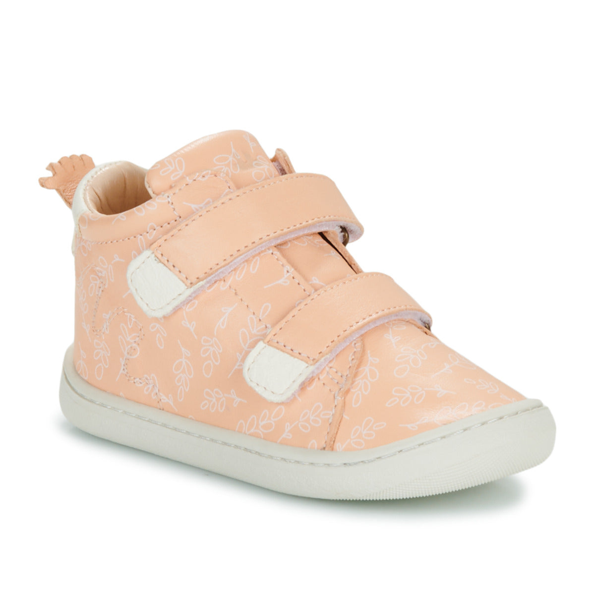 Scarpe bambini ragazza Easy Peasy  MY DEBOO VELCRO  Arancio