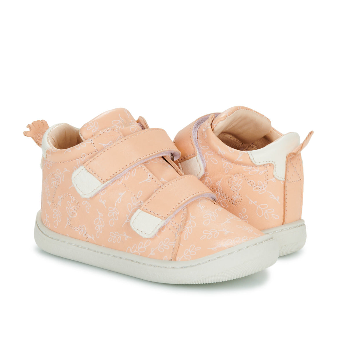 Scarpe bambini ragazza Easy Peasy  MY DEBOO VELCRO  Arancio