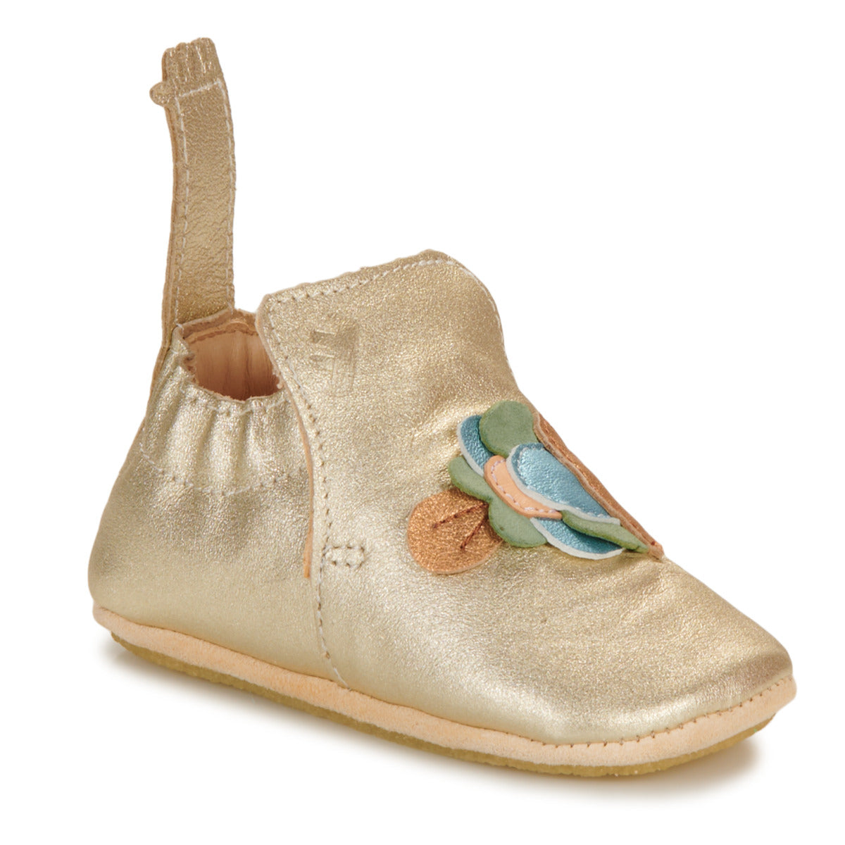 Pantofole bambini ragazza Easy Peasy  MY BLUBLU POISSON  Oro