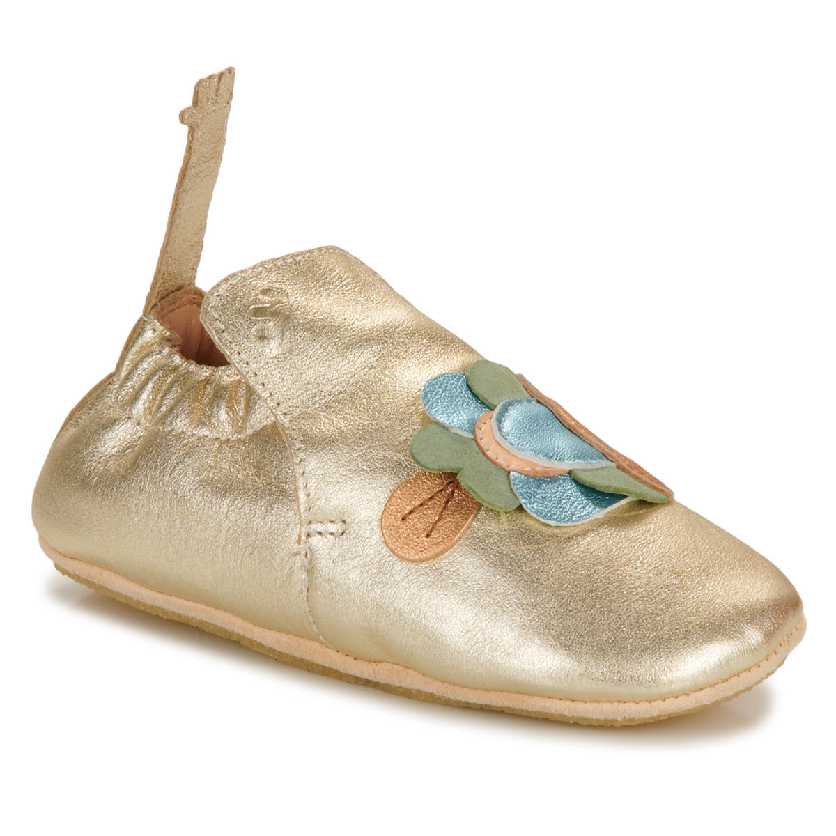 Pantofole bambini ragazza Easy Peasy  MY BLUBLU POISSON  Oro