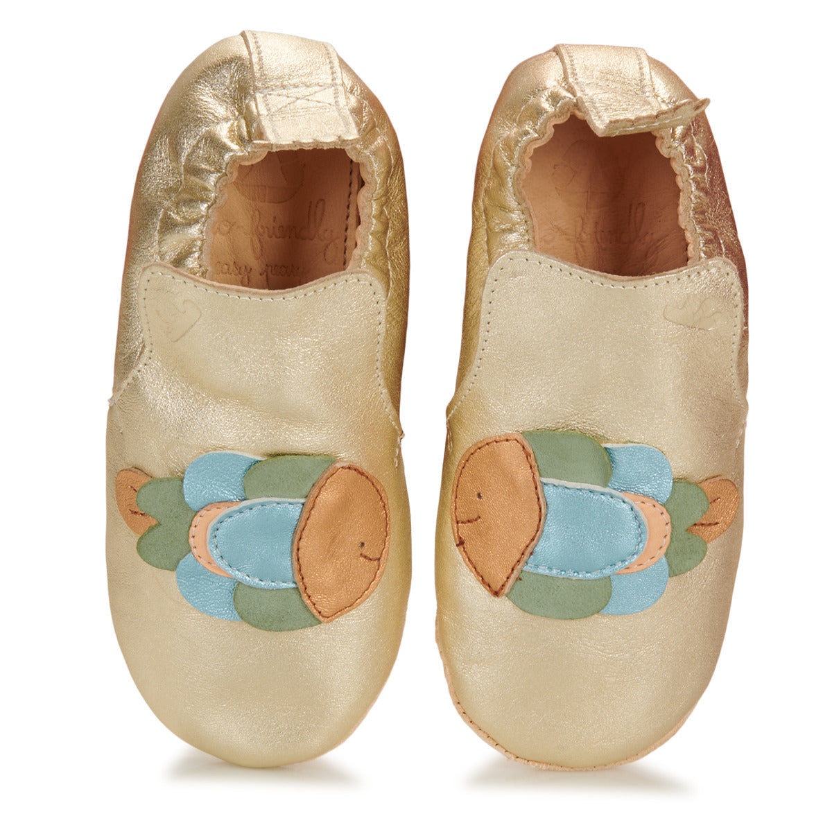 Pantofole bambini ragazza Easy Peasy  MY BLUBLU POISSON  Oro