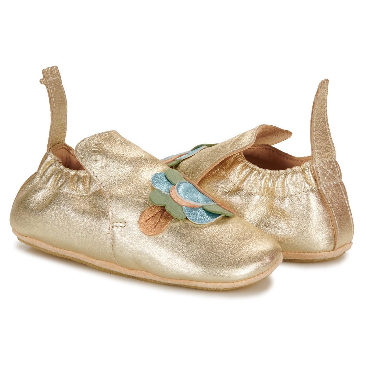 Pantofole bambini ragazza Easy Peasy  MY BLUBLU POISSON  Oro