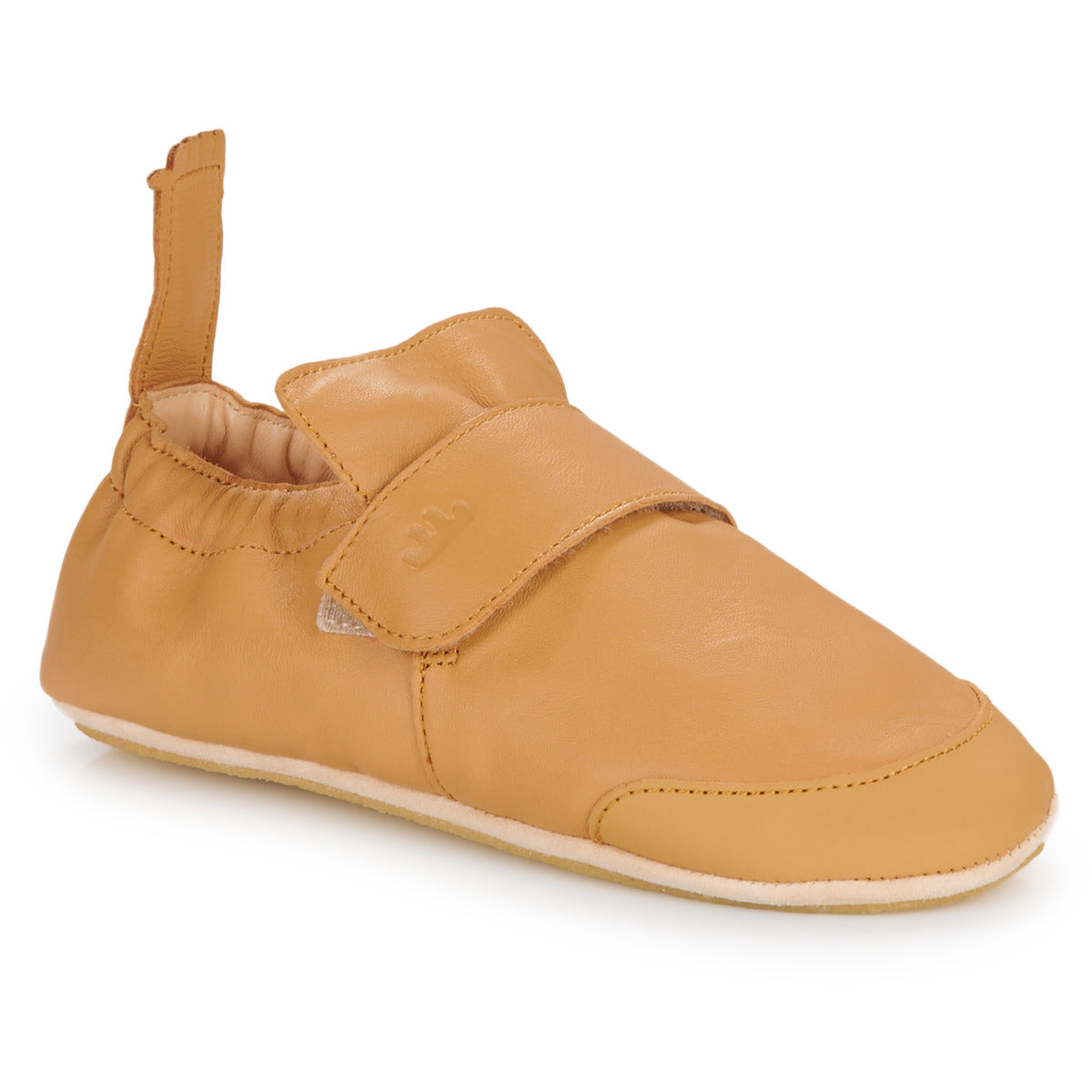 Pantofole bambini ragazzo Easy Peasy  MY BLUBOOTIES VELCRO  Marrone