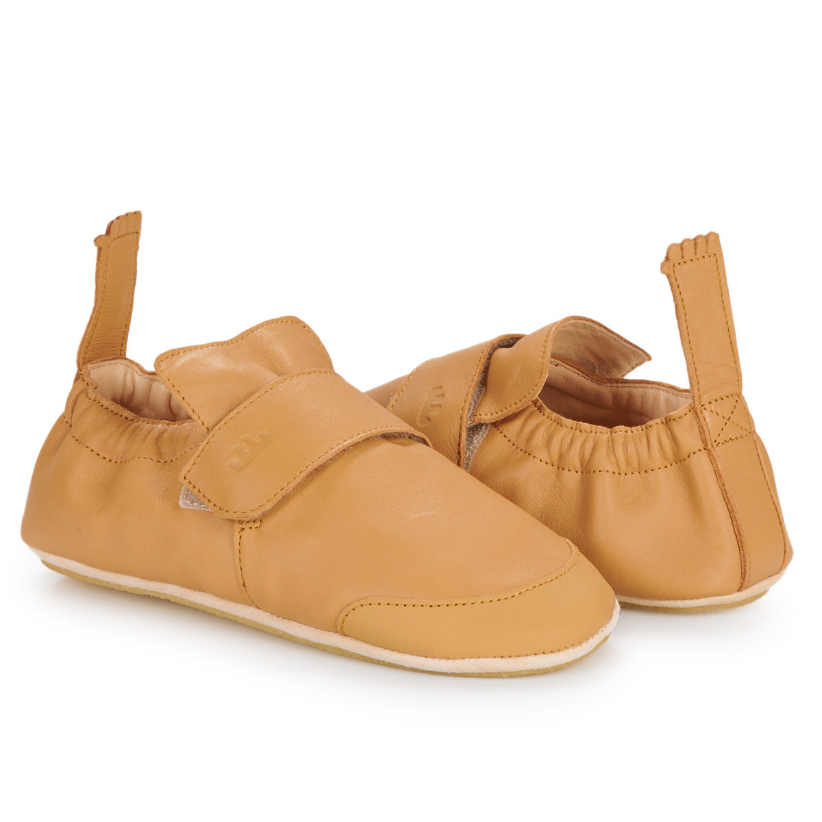 Pantofole bambini ragazzo Easy Peasy  MY BLUBOOTIES VELCRO  Marrone