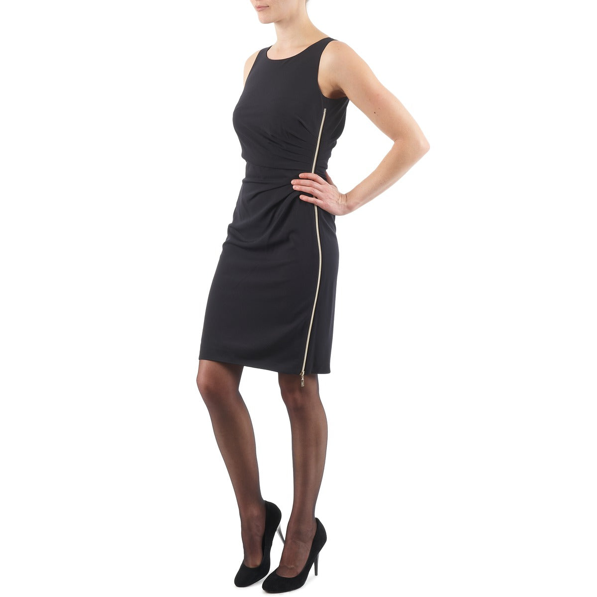 Abito corto Donna Esprit  BEVERLY CREPE  Nero