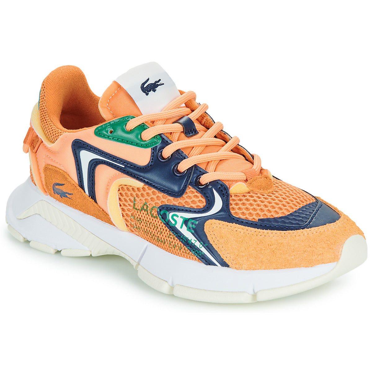 Sneakers basse Donna Lacoste  L003 NEO  Arancio