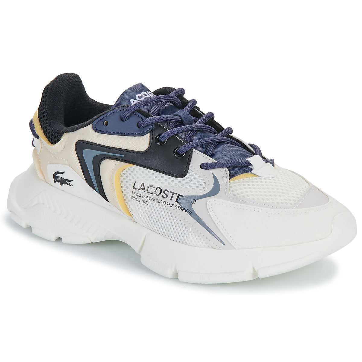 Scarpe bambini ragazzo Lacoste  L003 NEO  Bianco