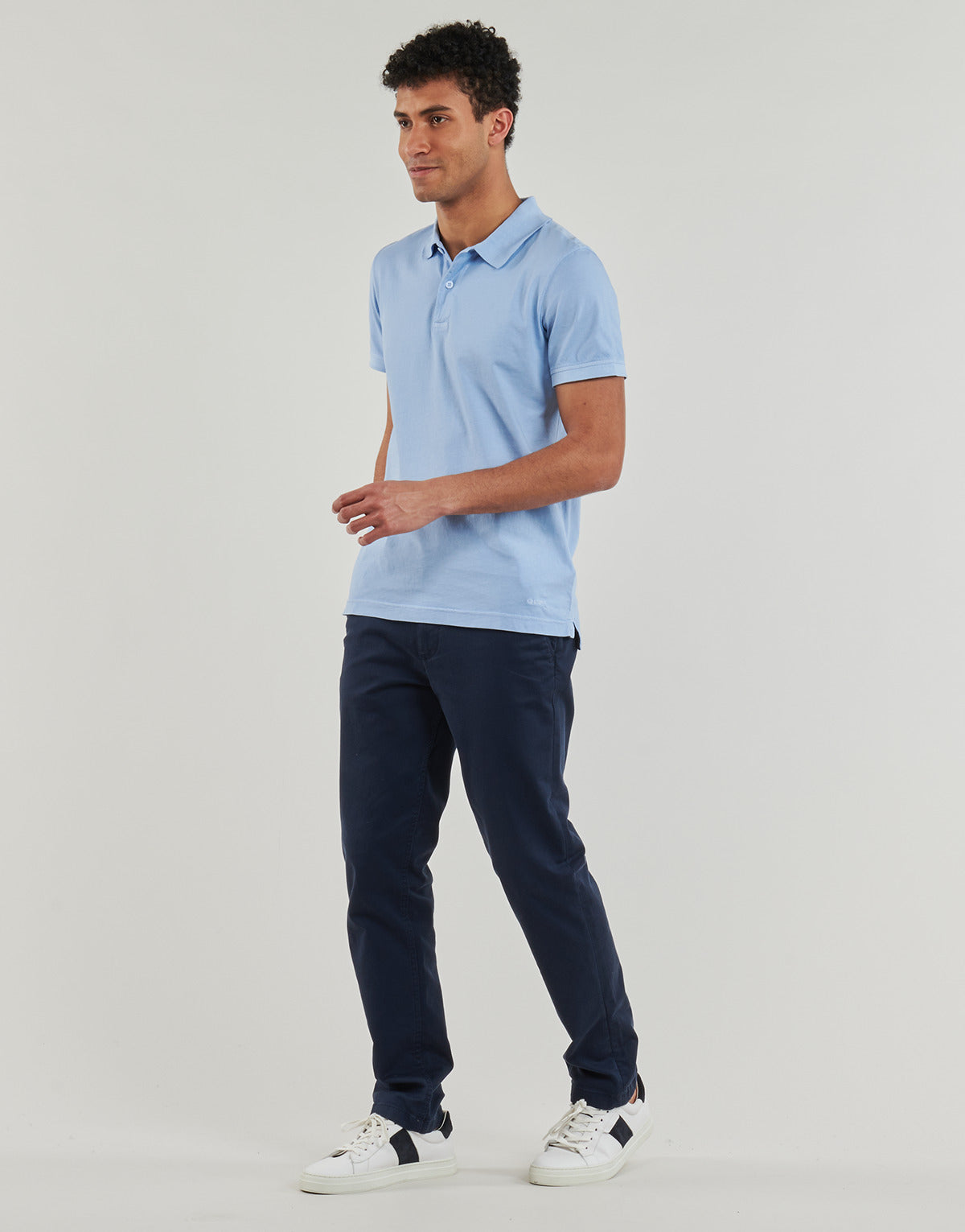 Polo Uomo Geox  M POLO JERSEY  Blu