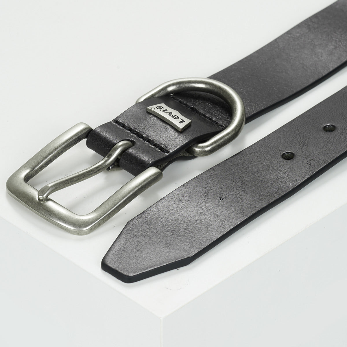 Cintura Uomo Levis  LUX LEATHER BELT  Nero