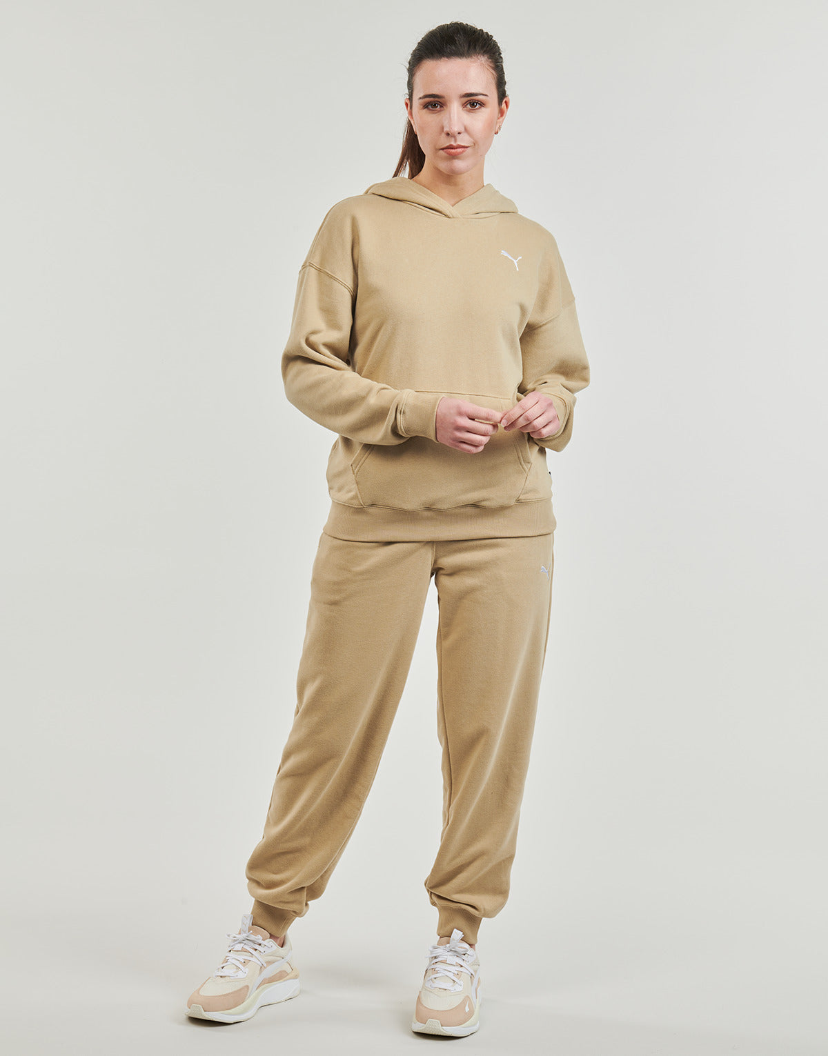 Tuta Donna Puma  LOUNGEWEAR SUIT TR  Beige