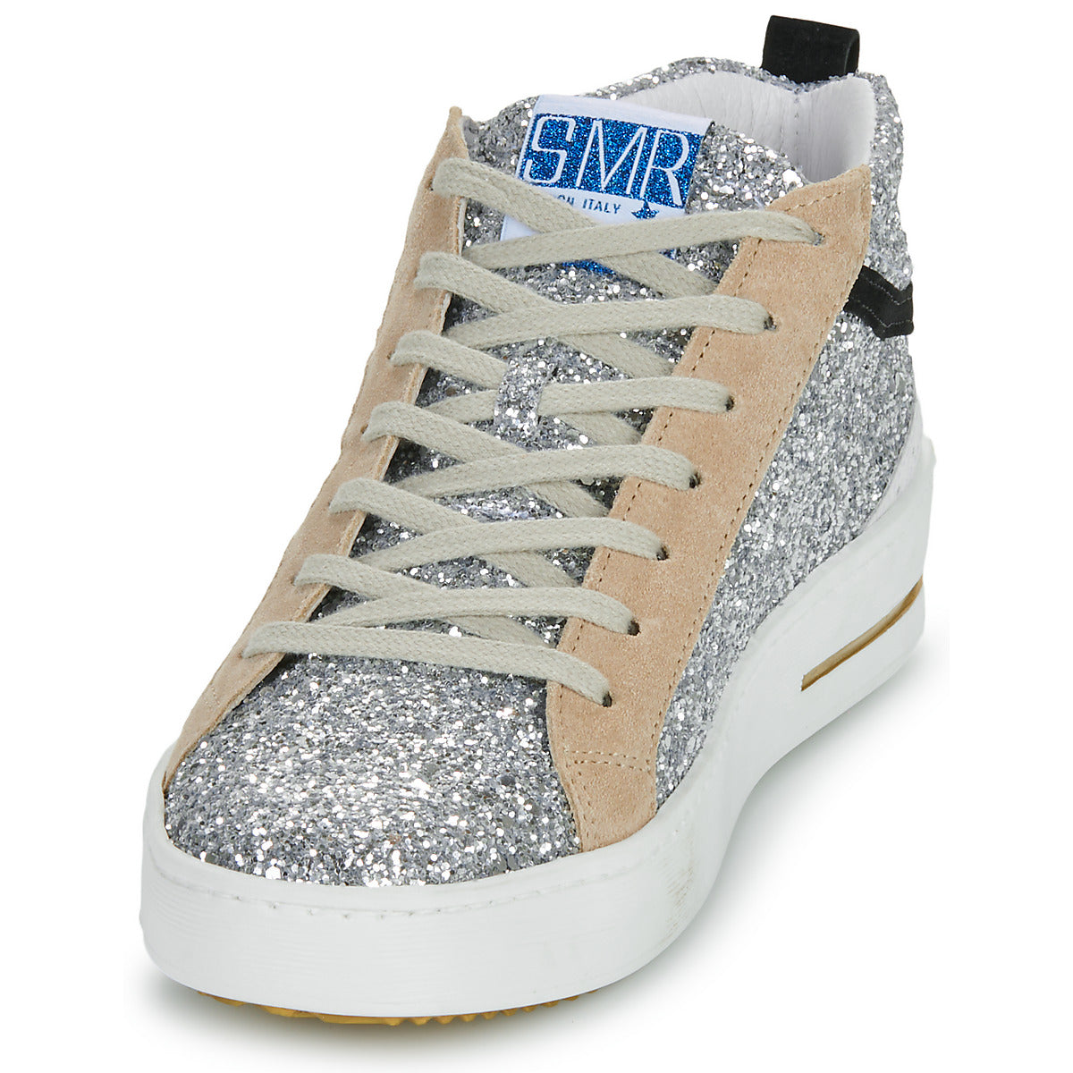 Sneakers alte Donna Semerdjian  GIBRA  Argento