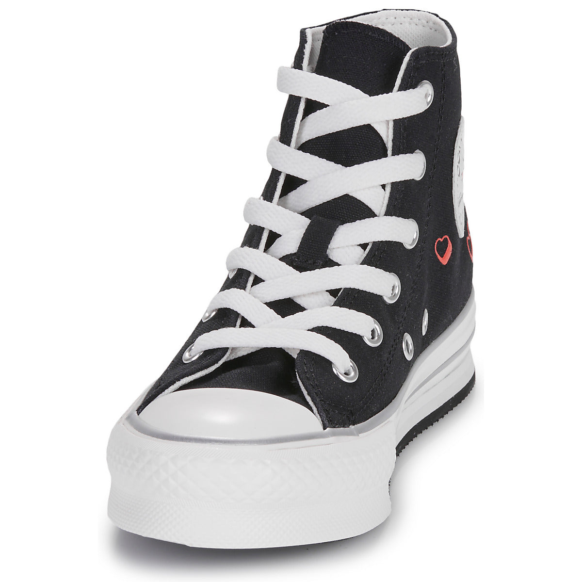 Scarpe bambini ragazza Converse  CHUCK TAYLOR ALL STAR EVA LIFT  Nero