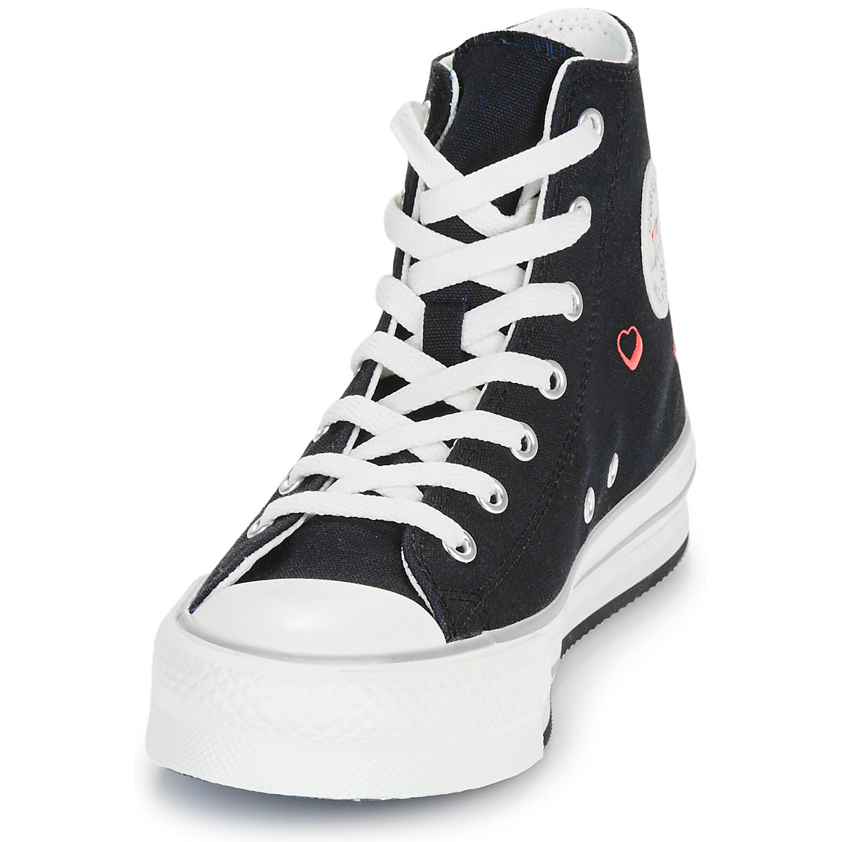 Scarpe bambini ragazza Converse  CHUCK TAYLOR ALL STAR EVA LIFT  Nero