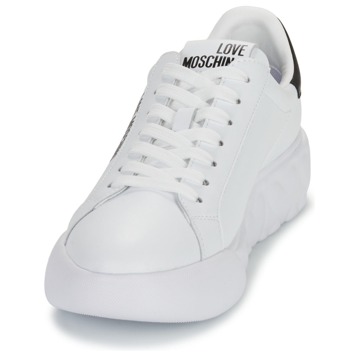 Sneakers basse Donna Love Moschino  HEART LOVE  Bianco