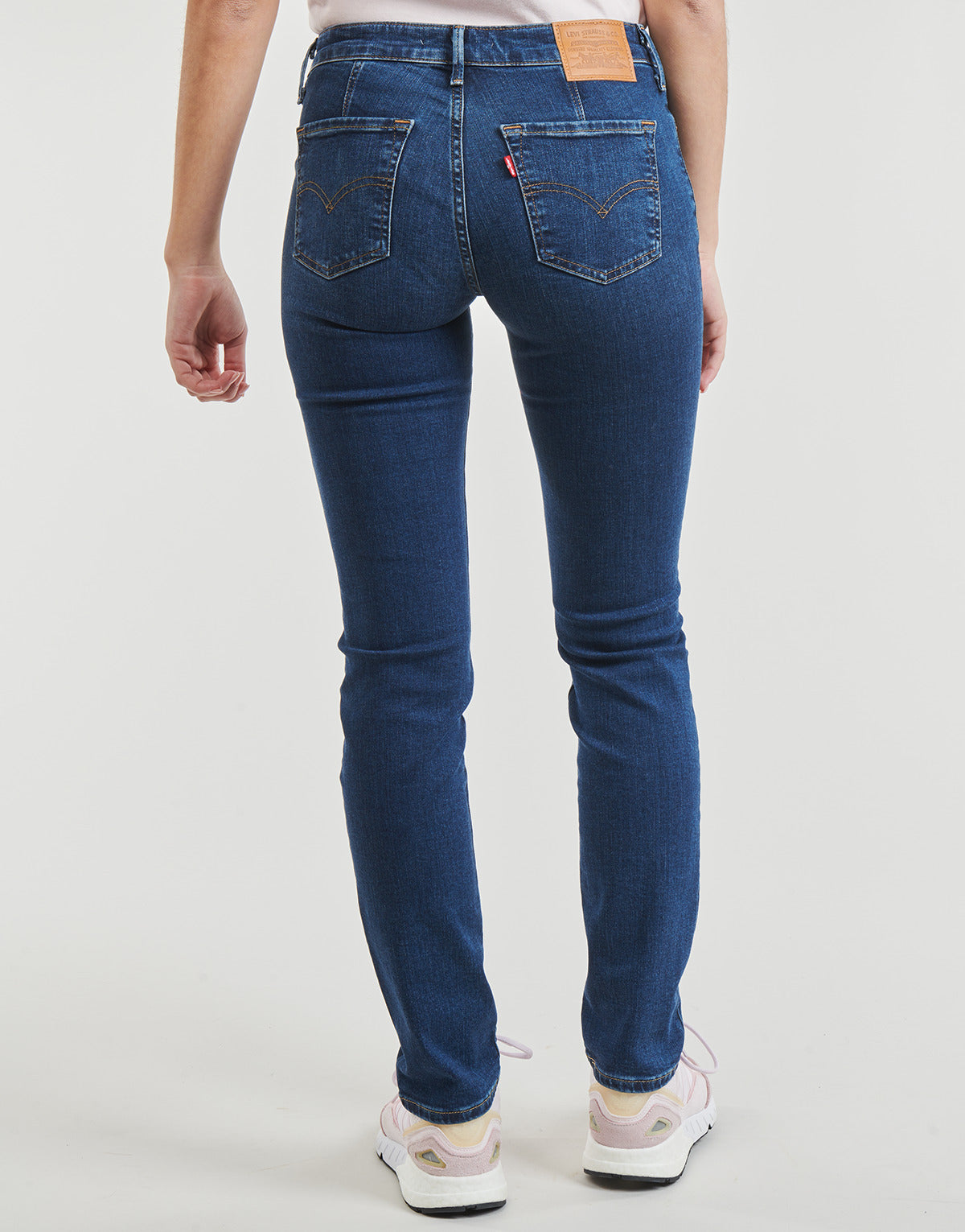 Jeans Slim Donna Levis  712 SLIM WELT POCKET  Blu