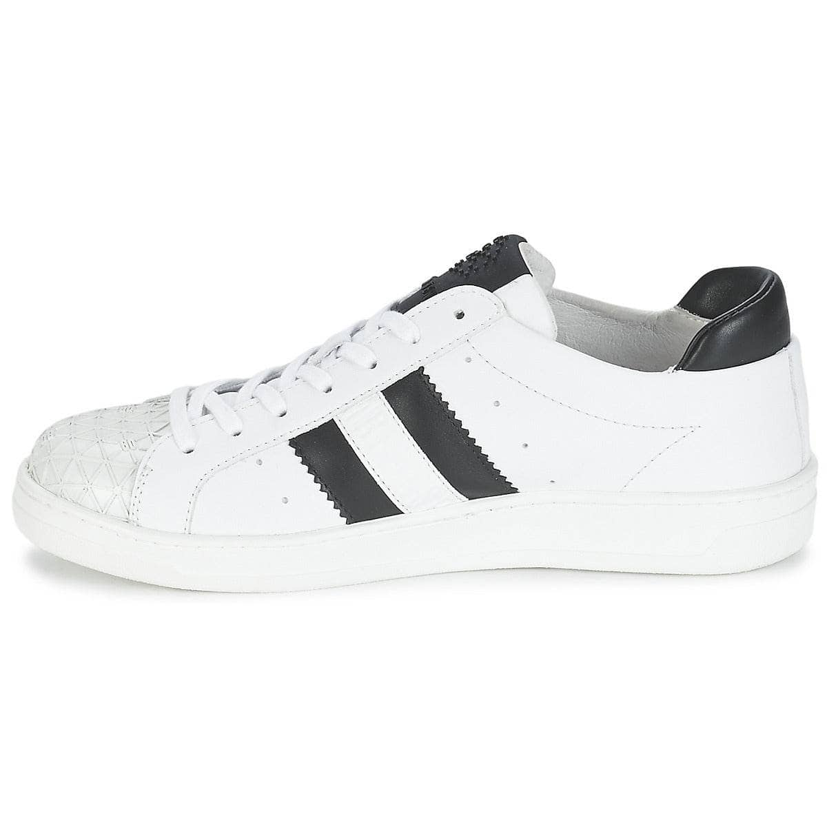 Sneakers basse Donna Bikkembergs  BOUNCE 594 LEATHER  Bianco