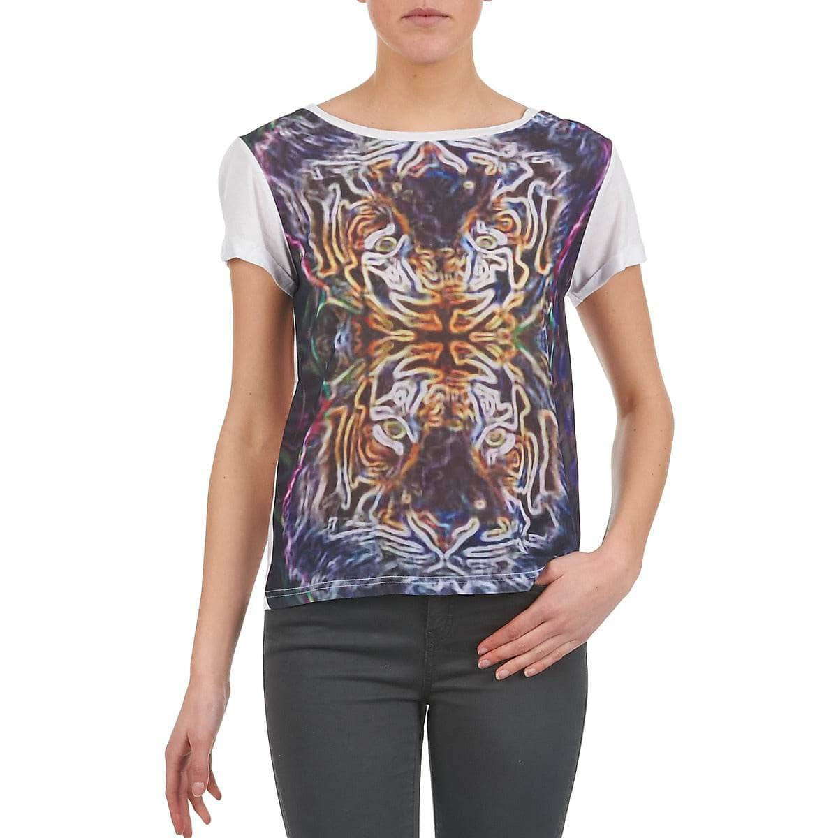 T-shirt Donna DDP  PORIX  Multicolore