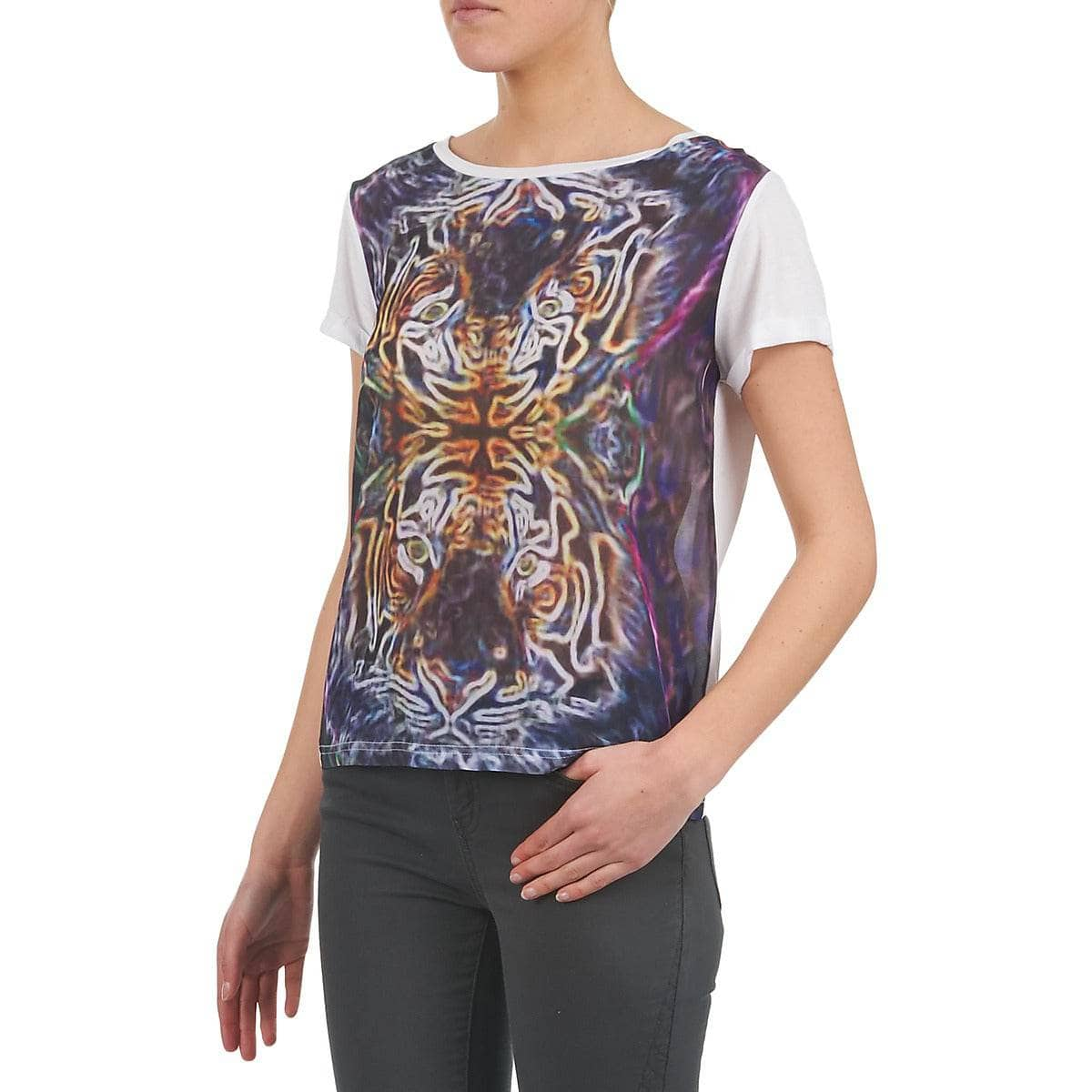 T-shirt Donna DDP  PORIX  Multicolore