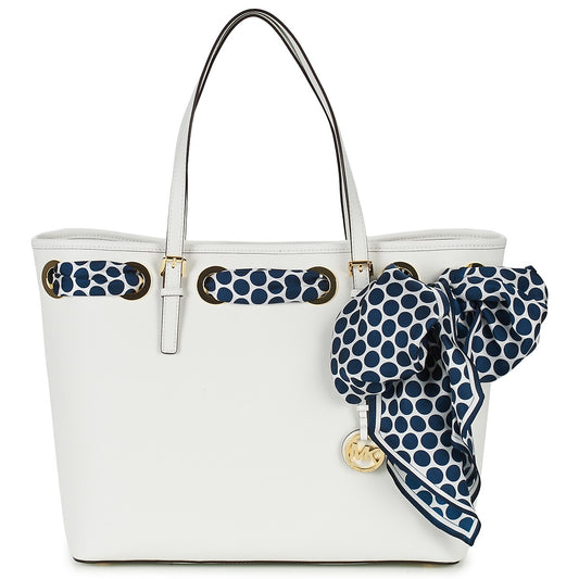 Borsa a spalla Donna MICHAEL Michael Kors  JET SET SCARF  Bianco