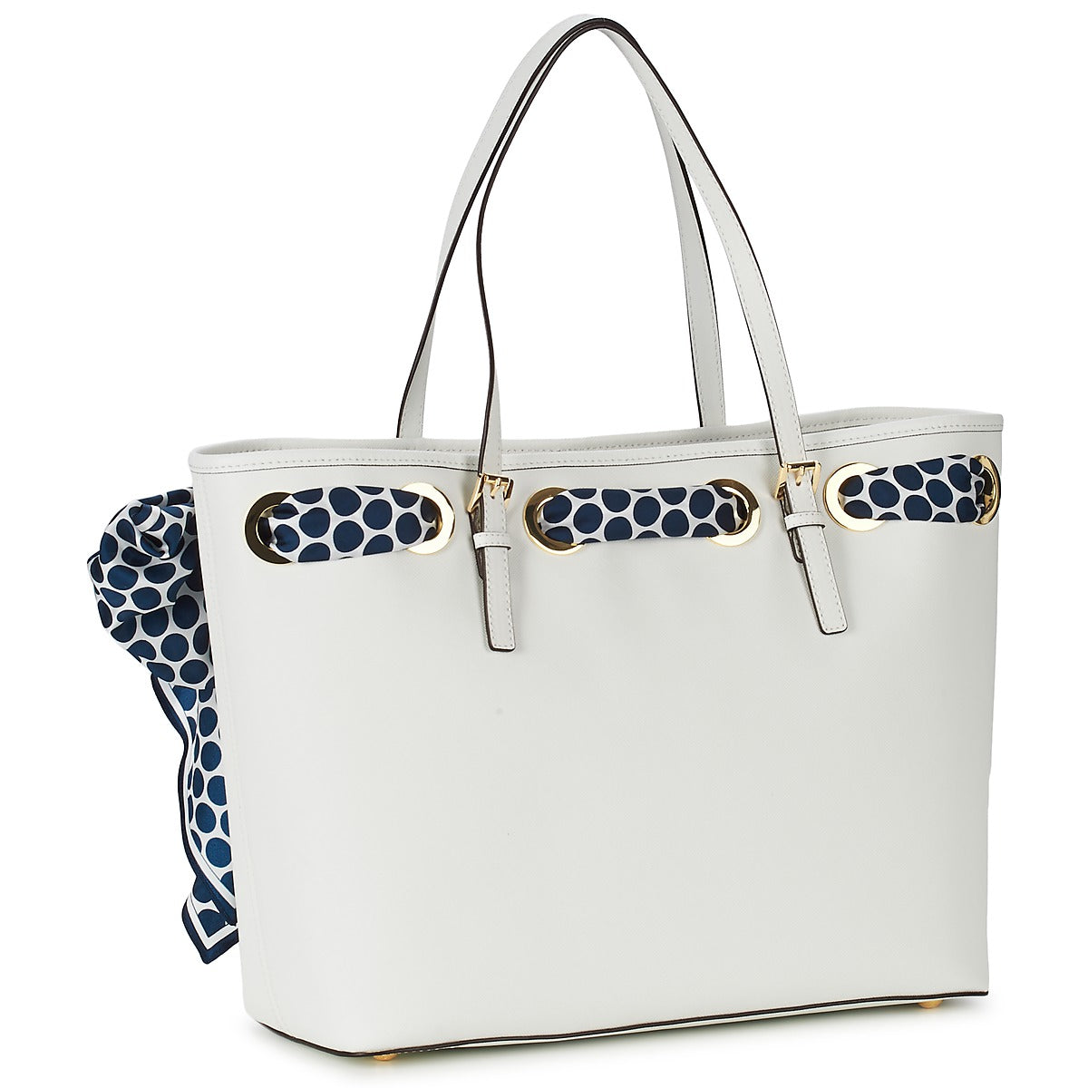 Borsa a spalla Donna MICHAEL Michael Kors  JET SET SCARF  Bianco