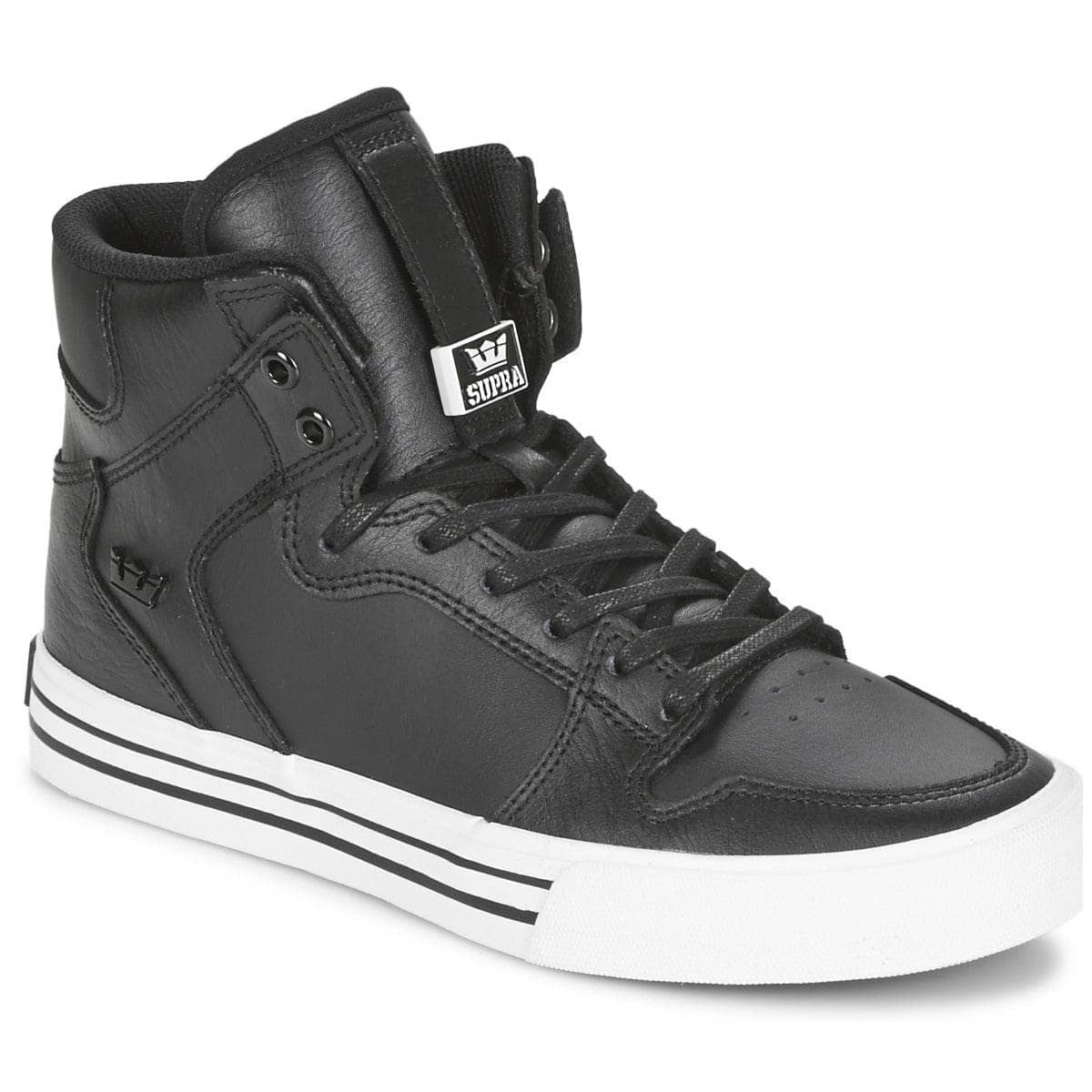 Sneakers alte Donna Supra  VAIDER CLASSIC  Nero