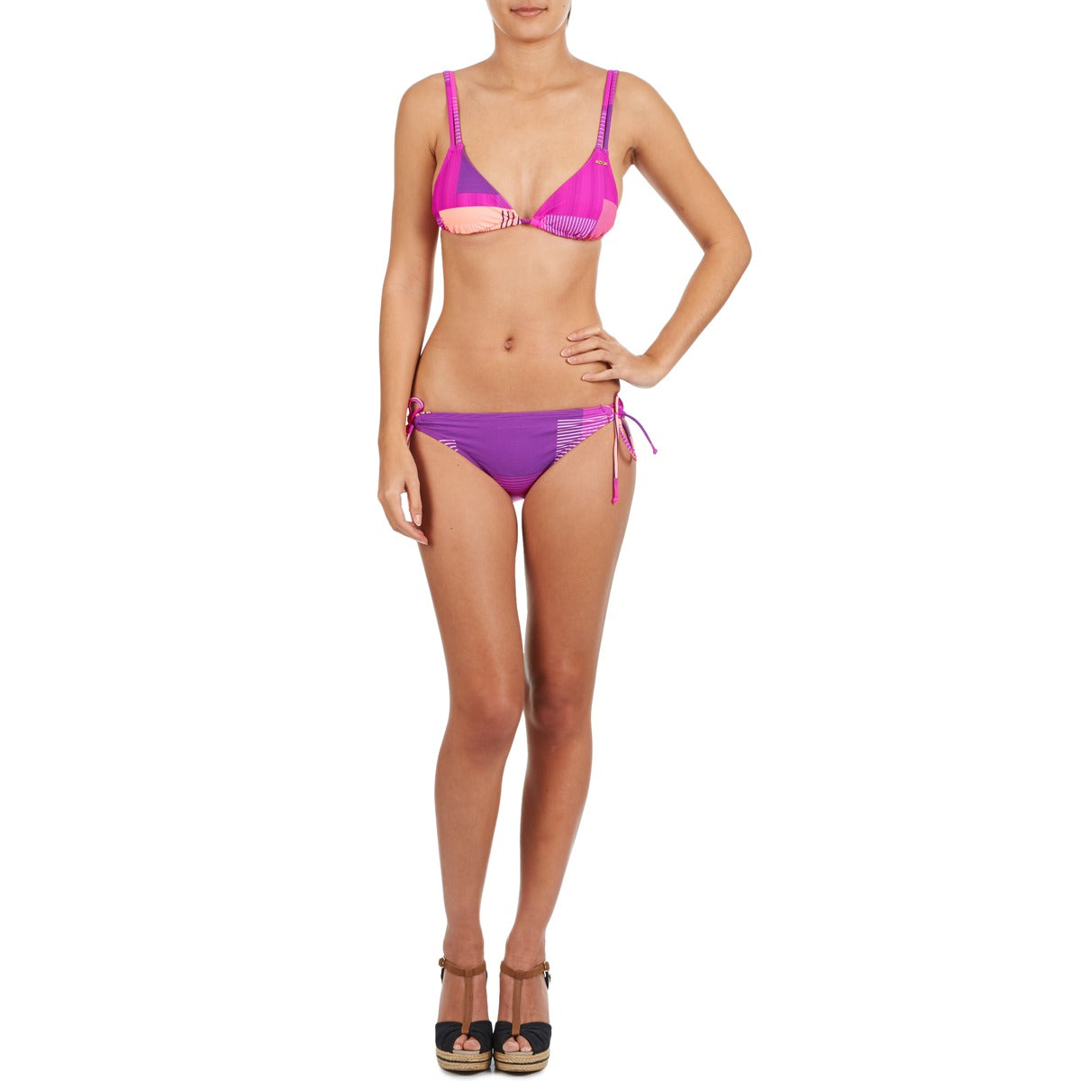 Costume componibile Donna Roxy  BIKINI BOTTOM  Viola