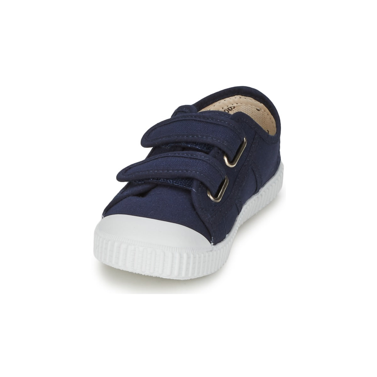 Scarpe bambini ragazza Victoria  BLUCHER LONA DOS VELCROS  Blu