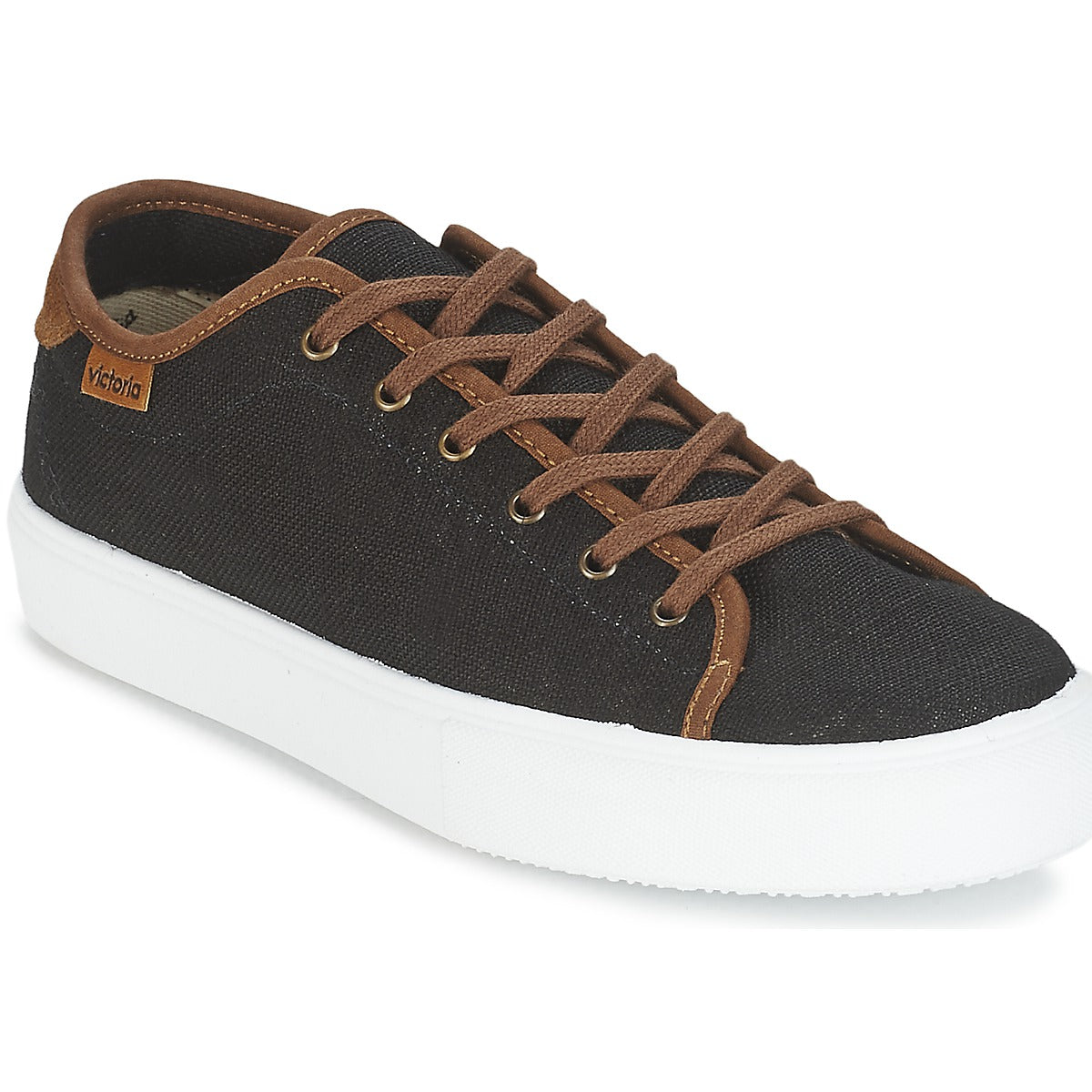 Sneakers Uomo Victoria  BASKET LINO DETALLE MARRON  Nero