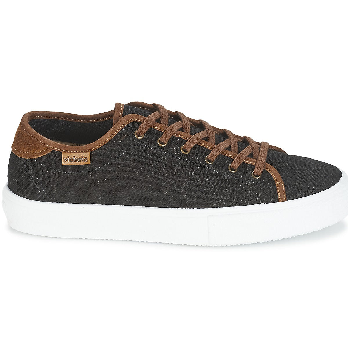 Sneakers Uomo Victoria  BASKET LINO DETALLE MARRON  Nero