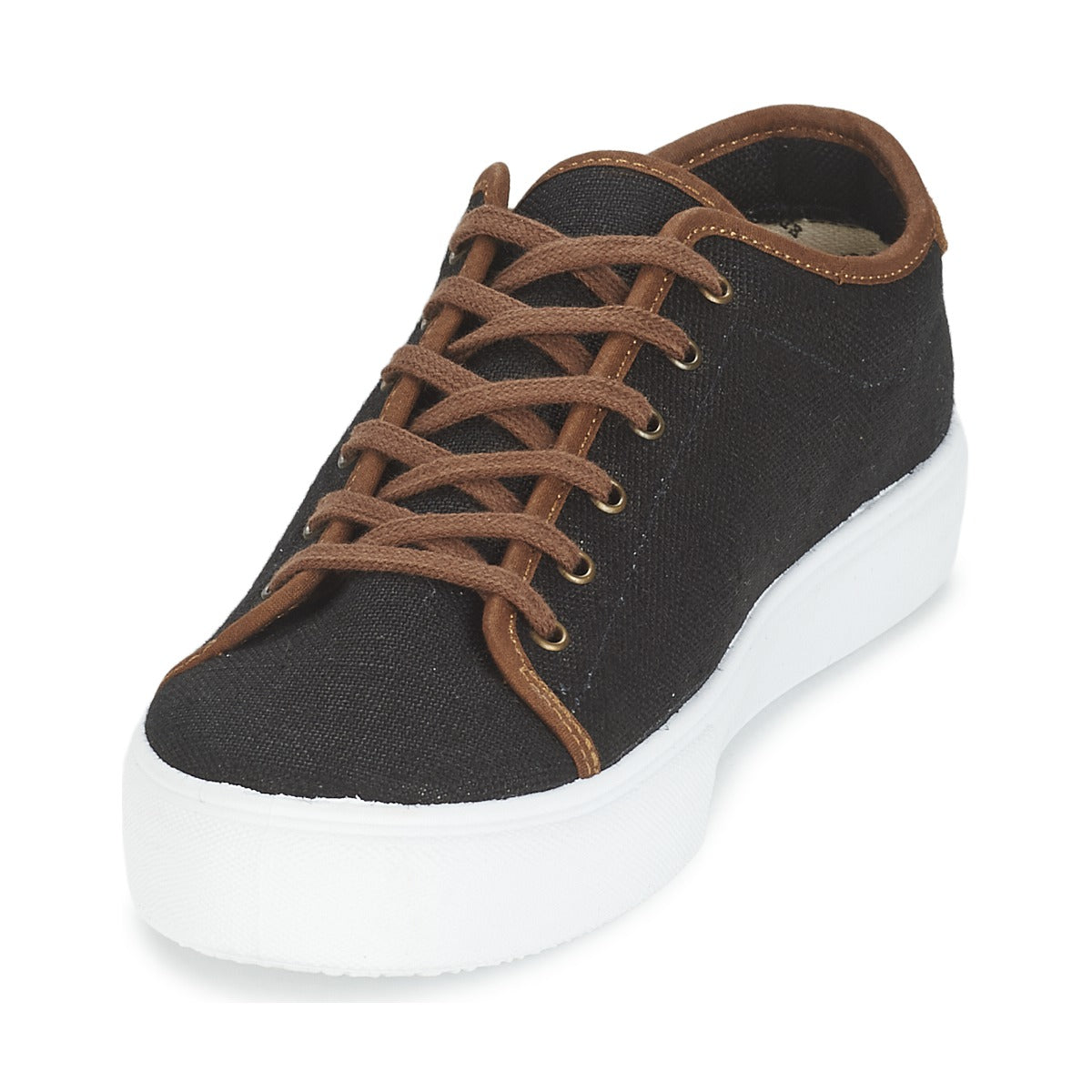 Sneakers Uomo Victoria  BASKET LINO DETALLE MARRON  Nero