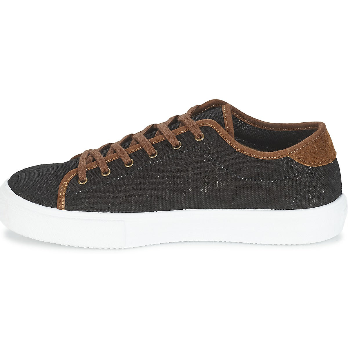 Sneakers Uomo Victoria  BASKET LINO DETALLE MARRON  Nero