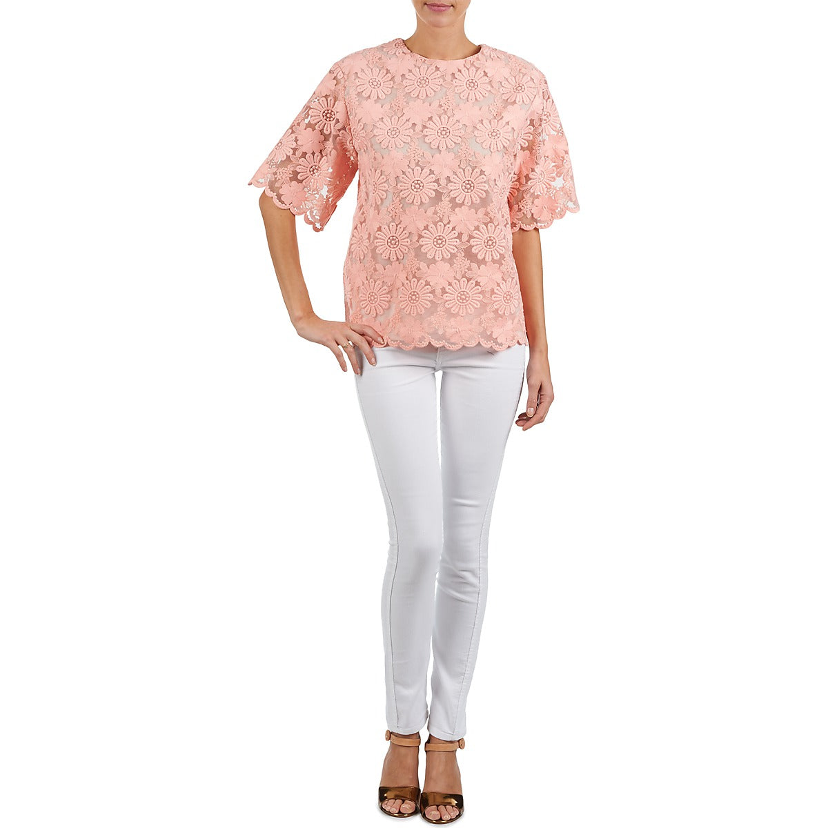 Camicetta Donna Manoush  AFRICAN BLOUSE  Rosa